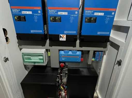 Thuisaccu installatie in Veenendaal – 3-fasen Victron Energy systeem van 10,5 kWh